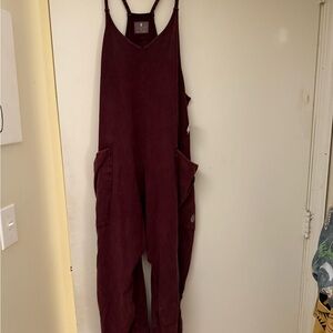 Free people hot shot onesie - garnet - XS - new with tags